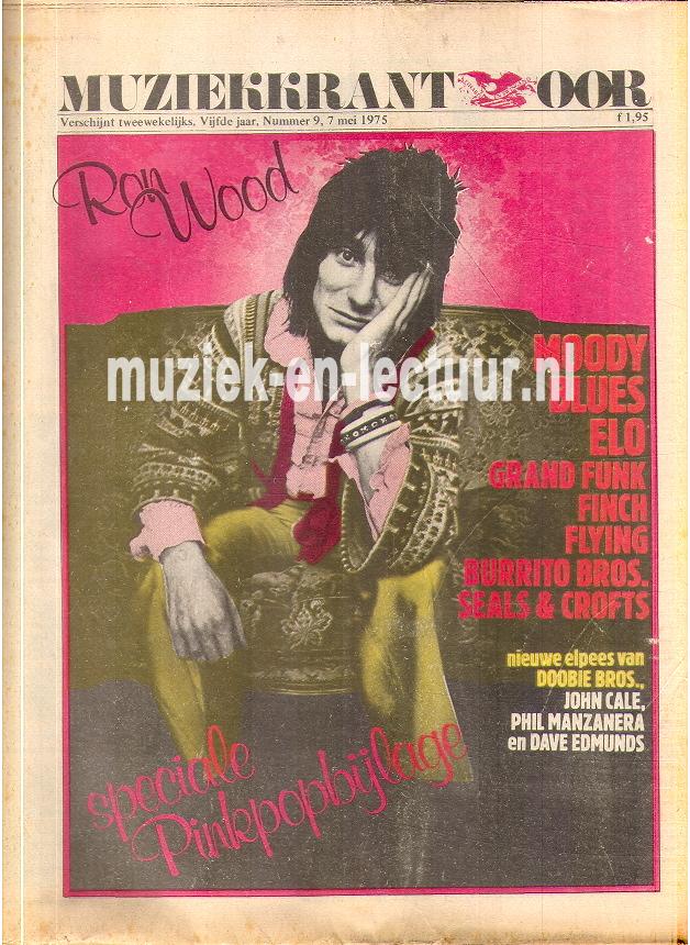 Muziekkrant Oor 1975 nr. 09